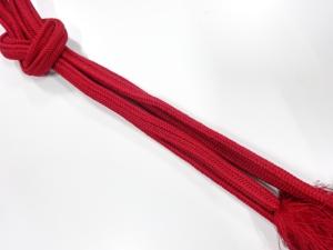 正絹　無形文化財　道明製　手組帯締め